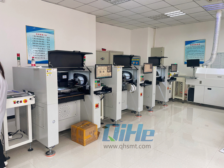 Today author from qihe smt pick and place machine sharing you with a customer case story . Customer Sharing  QM61  several PNP combine production  at customer‘s LED factory