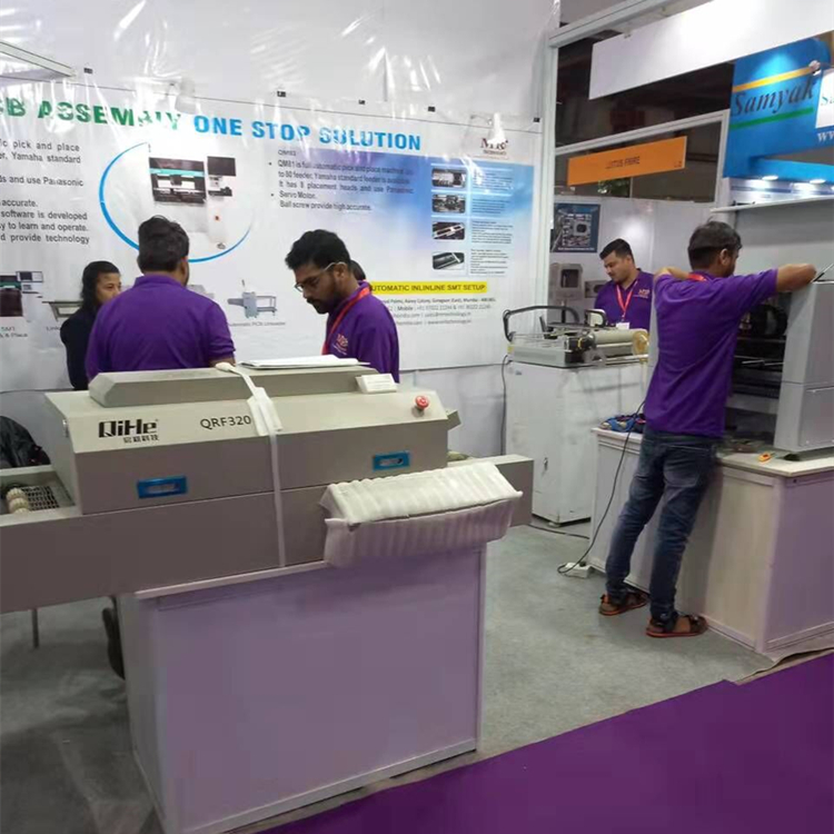  Qihe joined in 2022 Mumbai Automation Expo Exhibition Today author from qihe smt pick and place machine sharing you with the images and news .