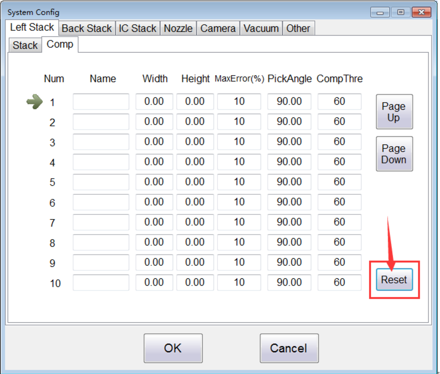 TVM802a tvm802b tvm802ax tvm802bx TVM802 Series smt pick and place machine Software Firmware Update log