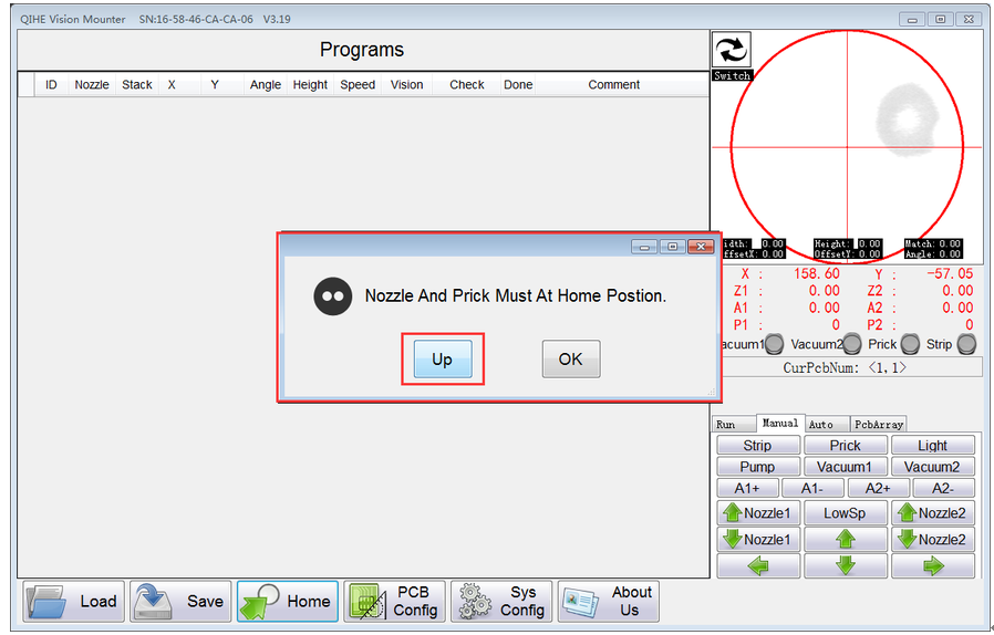 TVM802a tvm802b tvm802ax tvm802bx TVM802 Series smt pick and place machine Software Firmware Update log