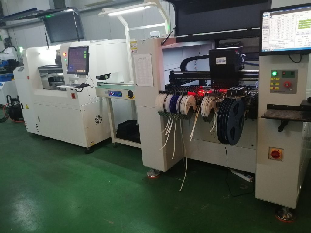 qihe Smt pick and place machine QM81 fullauto pcb mass production