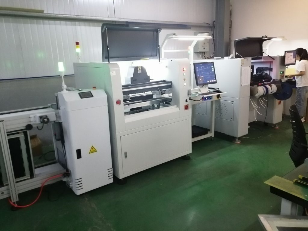 qihe Smt pick and place machine QM81 fullauto pcb mass production