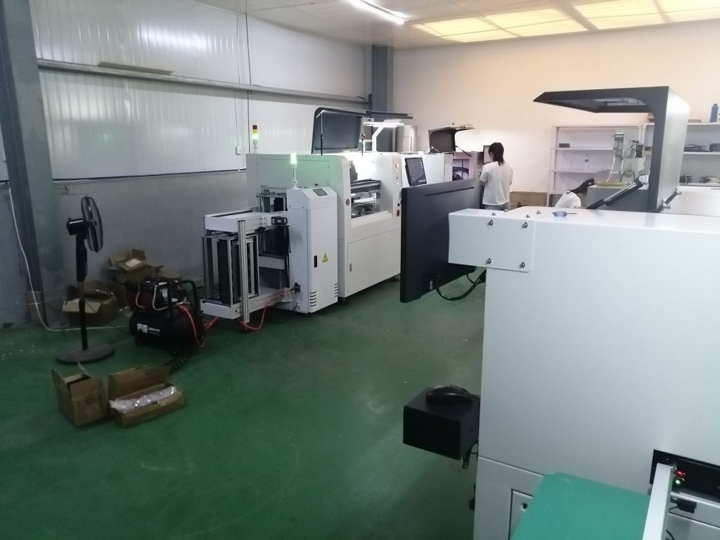 qihe Smt pick and place machine QM81 fullauto pcb mass production