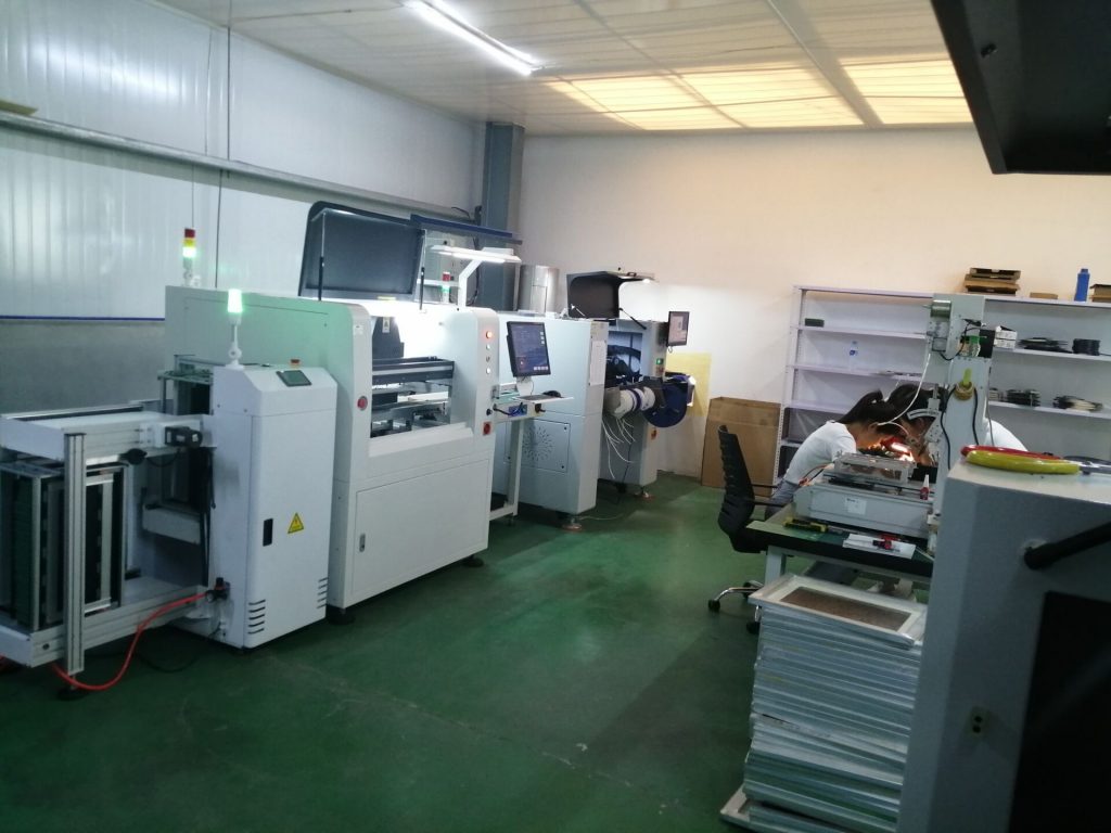 qihe Smt pick and place machine QM81 fullauto pcb mass production