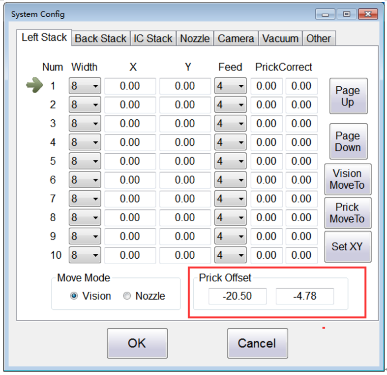 TVM802a tvm802b tvm802ax tvm802bx TVM802 Series smt pick and place machine Software Firmware Update log