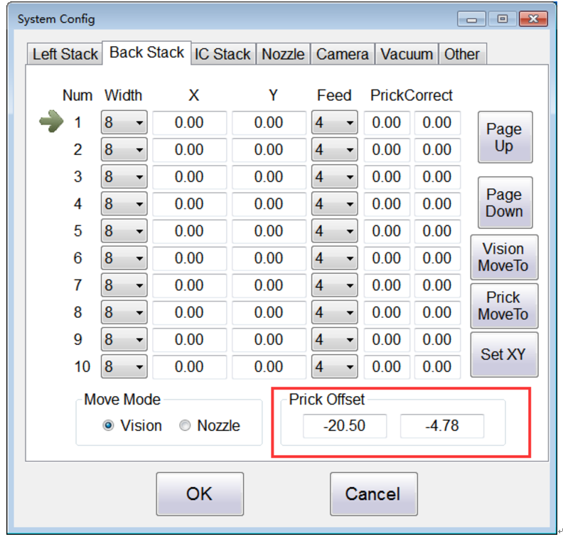 TVM802a tvm802b tvm802ax tvm802bx TVM802 Series smt pick and place machine Software Firmware Update log