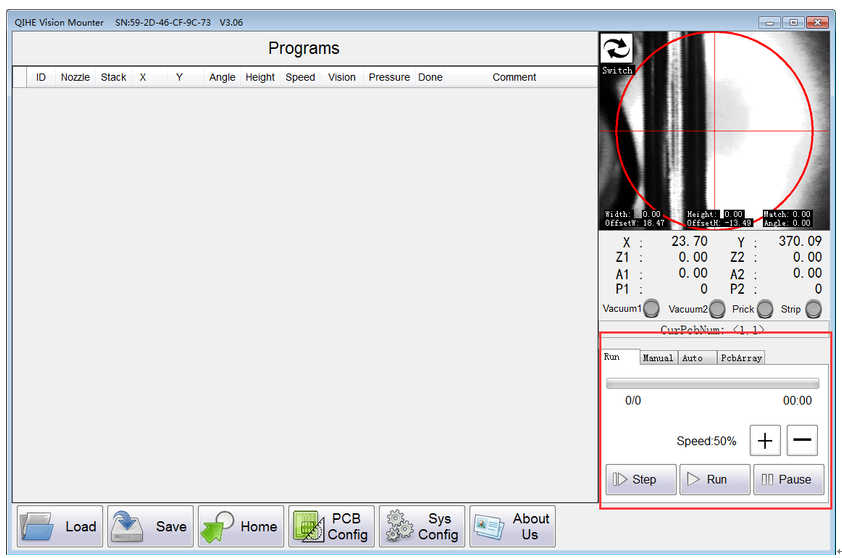 TVM802a tvm802b tvm802ax tvm802bx TVM802 Series smt pick and place machine Software Firmware Update log