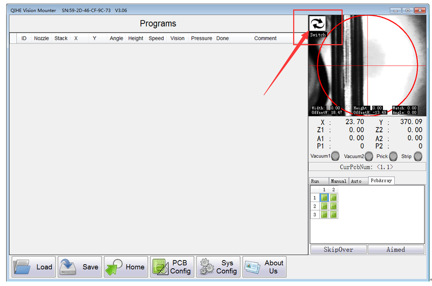 TVM802a tvm802b tvm802ax tvm802bx TVM802 Series smt pick and place machine Software Firmware Update log