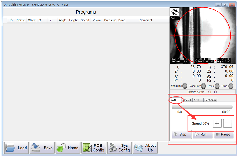 TVM802a tvm802b tvm802ax tvm802bx TVM802 Series smt pick and place machine Software Firmware Update log