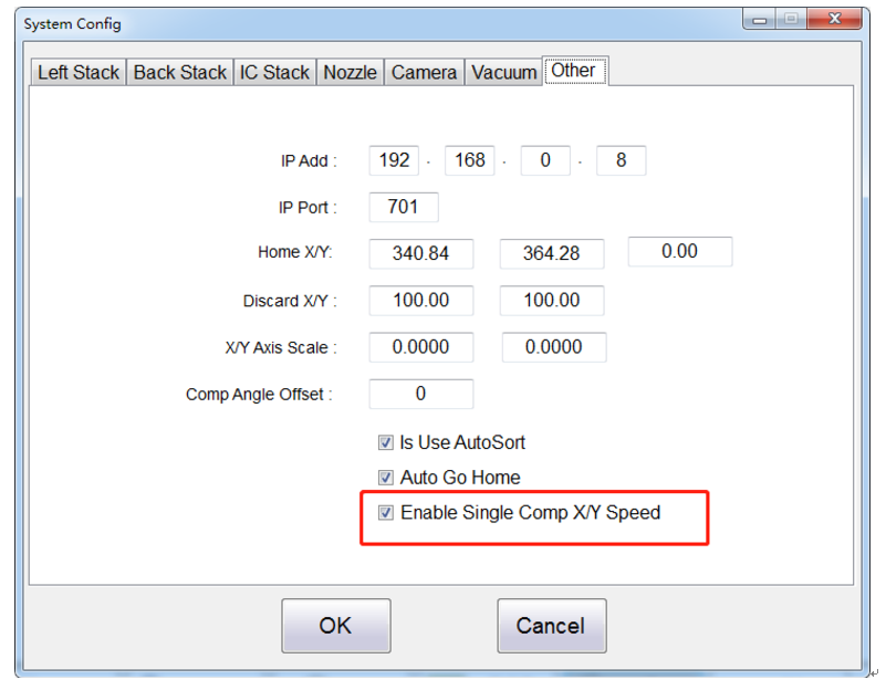 TVM802a tvm802b tvm802ax tvm802bx TVM802 Series smt pick and place machine Software Firmware Update log