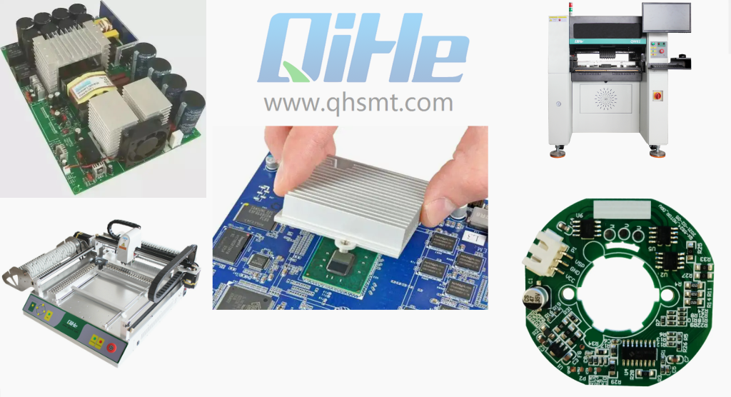 qihe Smt pick and place machine & Heat dissipation of PCB design