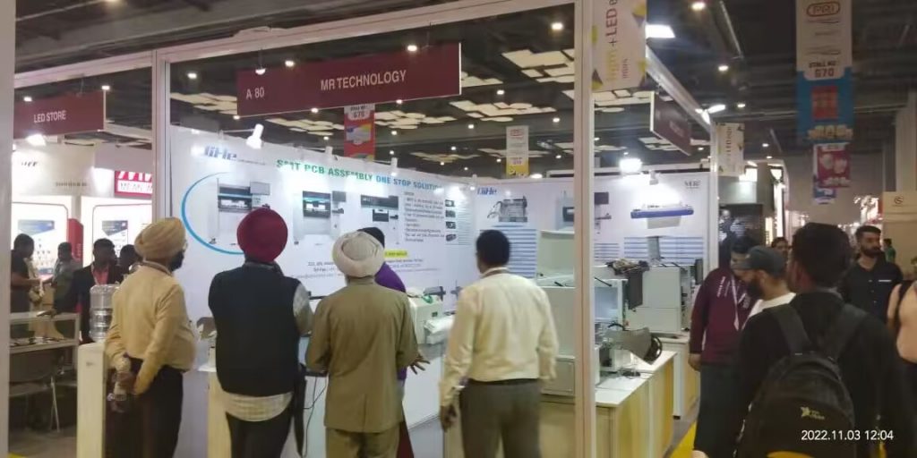  smt pick and place machine  Qihe India SMT PNP LED Expo exhibition review