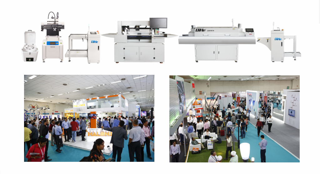Qihe SMT PNP Coming to you this November in Light  LED Expo India qihe smt pick and place machine