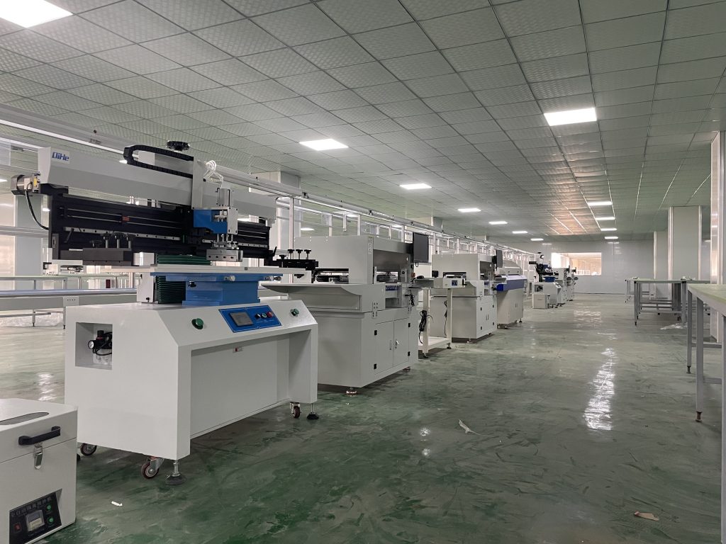 Qihe pick and place machine smt pnp machine line