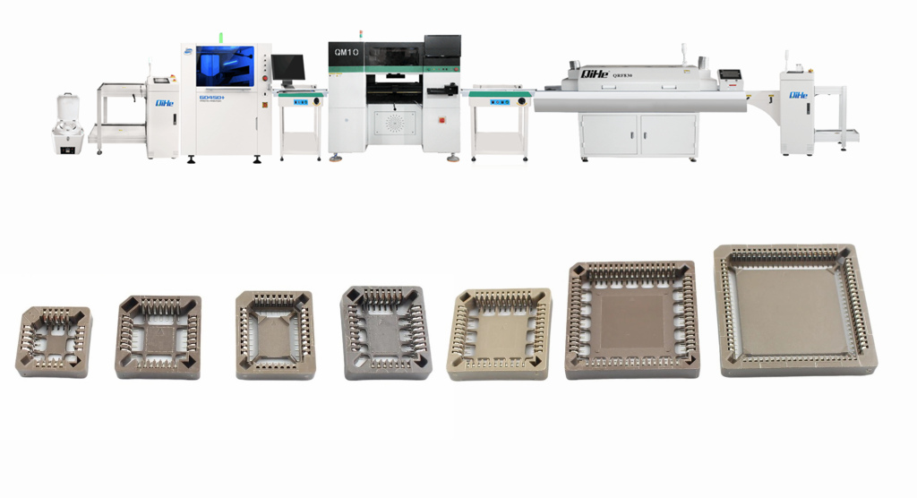 What are the types of SMT surface mount IC sockets