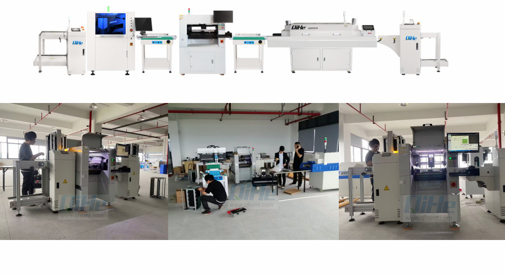 TVM925S SMT line setup installation & training