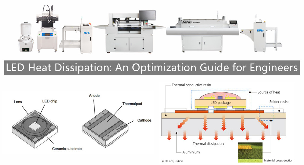 www.qhsmt.com LED Heat Dissipation led making machine