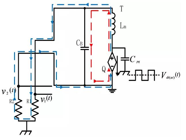 In the application of DC/DC switching power supply, the external capacitor at the output load end can play a role in filtering and suppressing interference.